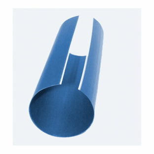 養生カバー 塩ビ サッシカバー　１５０φ　長さ５００mm、30本入り