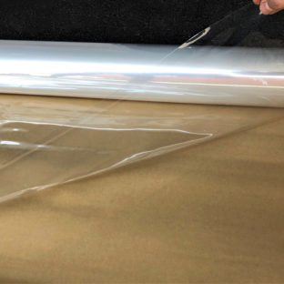 透明シート　100ｍロール　コロナ対策　飛沫対策　オレフィンフィルム　0.1×1070   （送料無料）